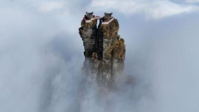 Photo of Небесные пейзажи: взгляд из космоса и с земли