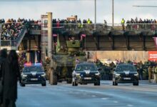 Photo of В Риге прошел военный парад по случаю Дня провозглашения независимости Латвии
