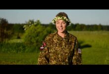 Photo of Лиго в стиле милитари: земессарги исполнили народную песню в джазовой обработке