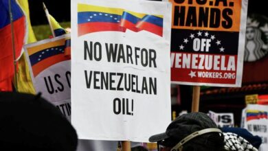 Photo of Протесты против операции США в Венесуэле
