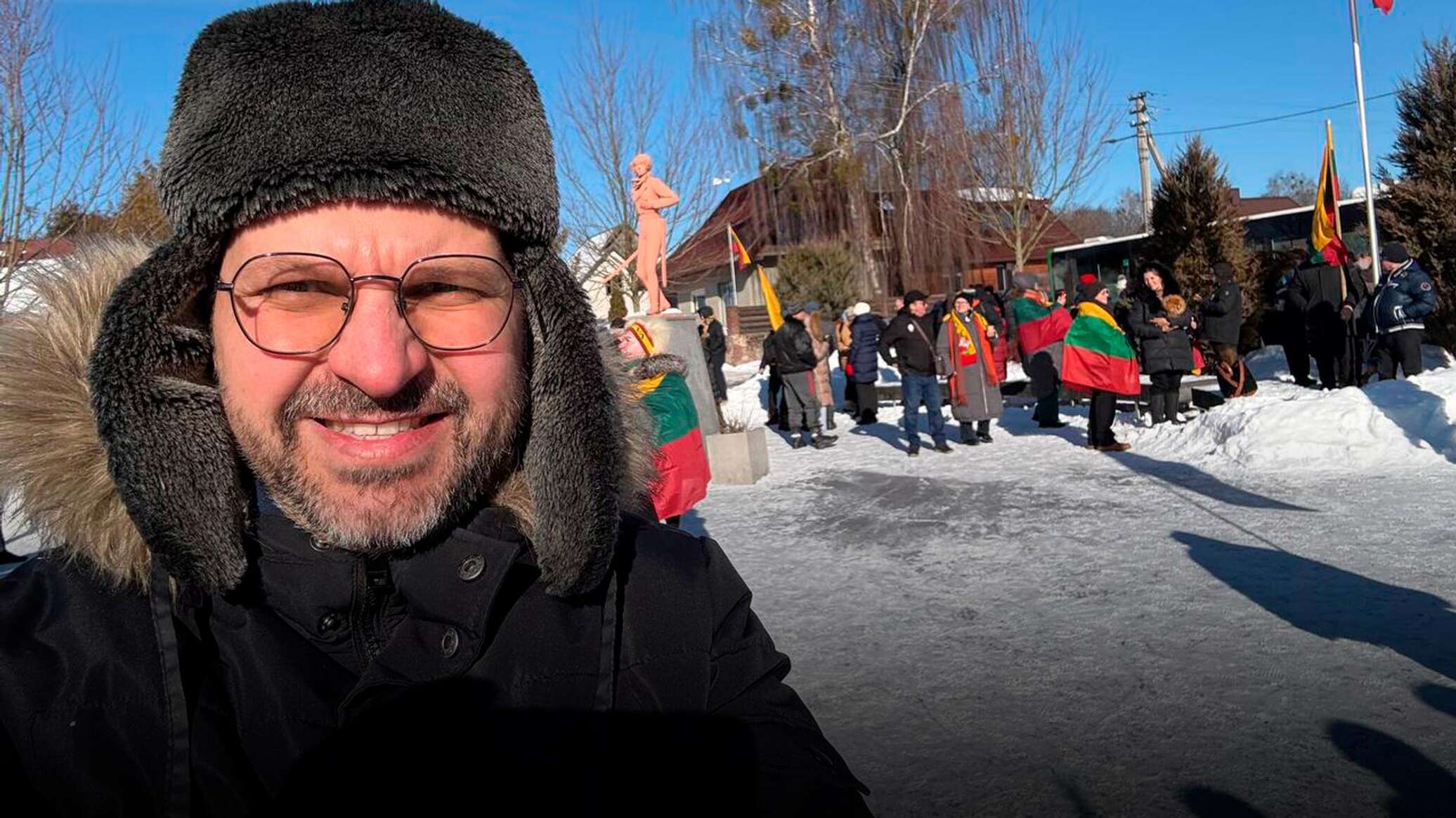 Photo of Жители Литвы в государственный праздник отправились в Капчяместис отстаивать заповедник