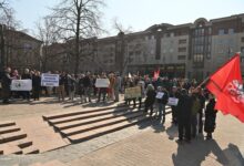Photo of В Вильнюсе прошел протест против строительства нового полигона