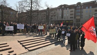 Photo of В Вильнюсе прошел протест против строительства нового полигона