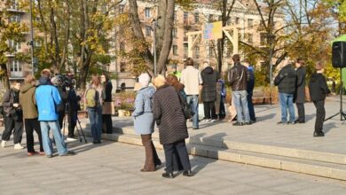 Photo of В центре Вильнюса прошла акция экологов